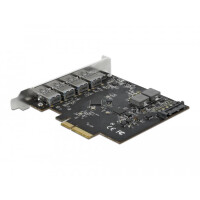 Delock 89026 - PCIe - USB 3.2 Gen 2 (3.1 Gen 2) - SATA 15-Pin - China - 10 Gbit/s - 5 - 50 °C