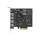 Delock 89026 - PCIe - USB 3.2 Gen 2 (3.1 Gen 2) - SATA 15-Pin - China - 10 Gbit/s - 5 - 50 °C