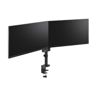 Neomounts DS60-425BL2 Monitorarm 17-27" - platzsparend - Klemme/Durchführung - 43,2 cm (17") - 68,6 cm (27") - 100 x 100 mm - Höhenverstellung - Schwarz