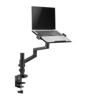 Neomounts DS20-425BL1 Tischhalterung für Laptops 11.6-17.3" - platzsparend - Laptop-Arm - Schwarz - Stahl - 29,5 cm (11.6") - 43,9 cm (17.3") - 5 kg
