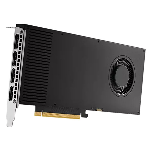 Lenovo Nvidia RTX A4000 - RTX A4000 - 16 GB - GDDR6 - 7680 x 4320 Pixel - PCI Express x16 4.0 - 1 Lüfter