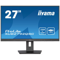 Iiyama 68.5cm 27" XUB2792QSC-B5 16 9 HDMI+DP+USB-C IPS retail - Flachbildschirm (TFT/LCD) - 68,6 cm