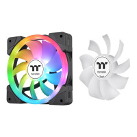 Thermaltake SWAFAN EX12 ARGB - Luftkühlung - 14 cm - 500 RPM - 2000 RPM - 81,6 cfm - Schwarz