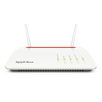 AVM FRITZ!Box 6890 LTE International - Wi-Fi 5 (802.11ac) - Dual-Band (2,4 GHz/5 GHz) - Eingebauter Ethernet-Anschluss - 3G - Rot - Weiß - Tabletop-Router