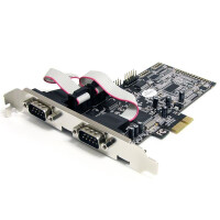 StarTech.com 4 Port Seriell RS232 PCI Express Schnittstellenkarte mit 16550 UART - PCIe - Seriell - RS-232 - 26280 h - CE - FCC - REACH - ASIX - MCS9904CV-AA
