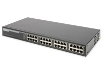 DIGITUS 16-Port 10G Ethernet PoE+ Injektor, 802.3at, 250 W