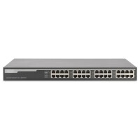 DIGITUS 16-Port 10G Ethernet PoE+ Injektor, 802.3at, 250 W