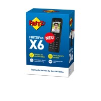 FRITZ! Fon X6 - Schnurloses Erweiterungshandgerät - VoIP-Telefon - Anrufbeantworter