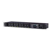 CyberPower Systems CyberPower PDU81004 - Messgerät - Überwacht - Geändert - 1U - Schwarz - LCD - 8 AC-Ausgänge - C13-Koppler