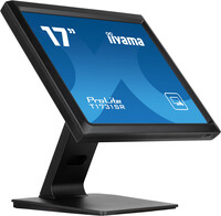 Iiyama ProLite Der T1731SR-B1S basiert auf den neuesten 5-Wire-Resistive-Touchscreens - 43,2 cm (17") - 1280 x 1024 Pixel - SXGA - LCD - 5 ms - Schwarz