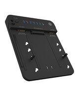 ICY BOX IB-2915MSCL-C31 - HDD - SSD - SATA - Serial ATA II - Serial ATA III - 2.5,3.5,M.2 - USB 3.2 Gen 2 (3.1 Gen 2) Type-C - 10 Gbit/s - Schwarz