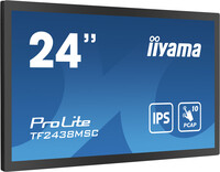 Iiyama 23.8” (60.5 cm) 10pt Optical-Bonded-PCAP Open-Frame Touch-Monitor mit IPS-Panel-Technologie - Edge-to-Edge-Glasdesign - Anti-Fingerprint-Beschichtung und einem Metallgehäuse - Digitale A-Platine - 61 cm (24") - LED - 1920 x 1080 Pixel