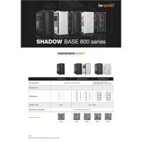 Be Quiet! ! Geh Shadow Base 800 DX - Black