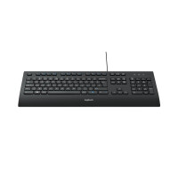 Logitech K280E Pro f/ Business - Volle Größe (100%) - Kabelgebunden - USB - QWERTY - Schwarz