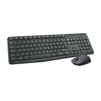 Logitech MK235 - Tastatur-und-Maus-Set - drahtlos