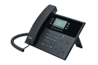 Auerswald COMfortel D-210 - IP-Telefon - Schwarz - Kabelloses Mobilteil - Kunststoff - 3 Zeilen - 2000 Eintragungen