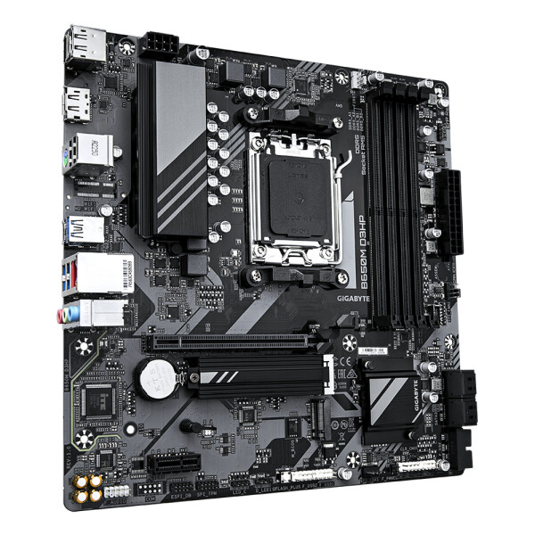 Gigabyte B650M D3HP (B650,AM5,mATX,DDR5) - AMD Sockel AM5 (Ryzen Zen4)