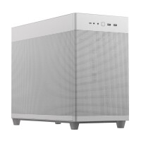 ASUS Prime AP201 MicroATX - Mini Tower - PC - Weiß - micro ATX - Mini-ITX - 17 cm - 33,8 cm