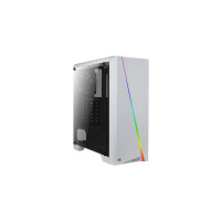 AEROCOOL ADVANCED TECHNOLOGIES Aerocool Cylon - Midi Tower - PC - Weiß - ATX - micro ATX - Mini-ATX - Blau - Grün - Rot - Vorderseite - Oben