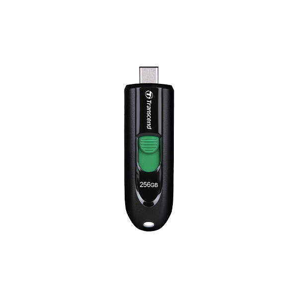 Transcend JetFlash 790C - 256 GB - USB Typ-C - 3.2 Gen 1 (3.1 Gen 1) - Schutzhülle - 4,9 g - Schwarz