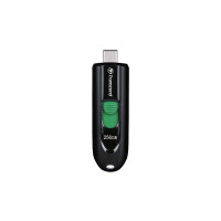 Transcend JetFlash 790C - 256 GB - USB Typ-C - 3.2 Gen 1 (3.1 Gen 1) - Schutzhülle - 4,9 g - Schwarz