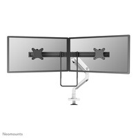 Neomounts DS75S-950WH2 Monitorarm 17-32" - Gasfeder - Topfix - 180°-Stopp - Klemme/Durchführung - 43,2 cm (17") - 81,3 cm (32") - 100 x 100 mm - Höhenverstellung - Weiß