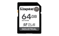 Kingston 64G SDXC Industrial pSLC - 64 GB - SDHC - Klasse 10 - UHS-I - 100 MB/s - 80 MB/s