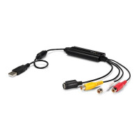 StarTech.com SVID2USB232 - Schwarz - Composite + S-Video...