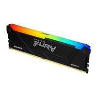 Kingston FURY Beast 32GB 3200MT/s DDR4 CL16 DIMM RGB - 32 GB - 1 x 32 GB - DDR4 - 288-pin DIMM