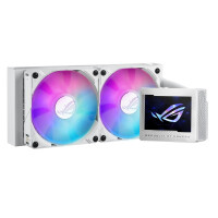 ASUS ROG Ryujin III 240 ARGB Komplettwasserkühlung für AMD und Intel CPUs weiss -• Komplettwasserkühlung mit 240 mm Radiator• 1700