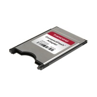 Transcend CompactFlash Adapter - CF - Silber - CompactFlash (Type I) - CE/FCC/BSMI/RCM - 54 mm - 5 mm