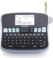 Dymo LabelManager ™ 360D QWERTZ - QWERTZ - D1 - Wärmeübertragung - 180 x 180 DPI - 12 mm/sek - Kabelgebunden