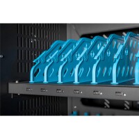 DIGITUS Mobiler Ladeschrank für 30 Notebooks /...