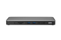Kensington SD5760T Thunderbolt™ 4 Dockingstation mit Dual 4K und 96 W PD - Kabelgebunden - Thunderbolt 4 - 96 W - 1000,10,100 Mbit/s - Grau - MicroSD (TransFlash) - SD