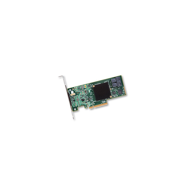 BROADCOM SAS 9300-8i - PCIe - SAS - SATA - 2 x Mini SAS HD SFF8643 - Grün - Grau - 2800000 h - EMC: Class B-US (CFR 47 - P15B); ICES-00; V-3/02.04; EN55022/EN55024; AS/NZS 3548; N-B...