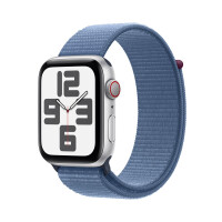 Apple Watch SE GPS+ Cellular - 44 mm - Aluminium Silber