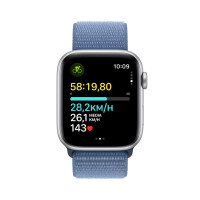 Apple Watch SE GPS+ Cellular - 44 mm - Aluminium Silber