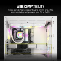 Corsair Case 5000D Airflow Core TempGlass White