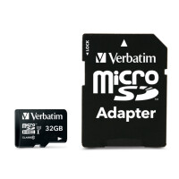 Verbatim PRO - Flash-Speicherkarte (SD-Adapter...