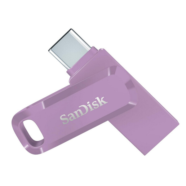 SanDisk Ultra Dual Drive Go USB Type- C Lavender - USB-Stick - 64 GB