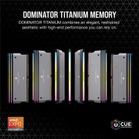 Corsair Dominator Titanium CMP64GX5M2B6000Z30 - 64 GB - 2 x 32 GB - DDR5 - 6000 MHz - 288-pin DIMM