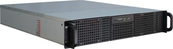 Inter-Tech 2U-20255 - Rack - Server - Schwarz - Edelstahl - ATX - micro ATX - Mini-ATX - Mini-ITX - Stahl - HDD - Netzwerk - Leistung