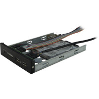 Inter-Tech 2U-20255 - Rack - Server - Schwarz - Edelstahl...