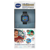 VTech KidiZoom Smart Watch MAX schwarz - Kinder-Smartwatch - 5 Jahr(e) - 90 g - Schwarz
