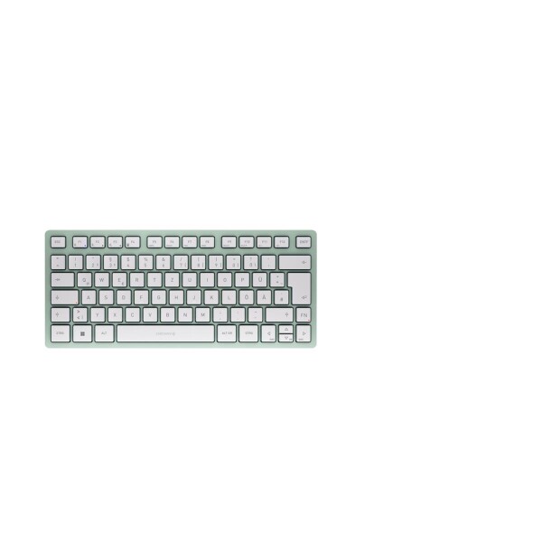 Cherry KW 7100 MINI BT - Kabellos - Bluetooth - Scherenschalter - QWERTZ - Mintfarbe