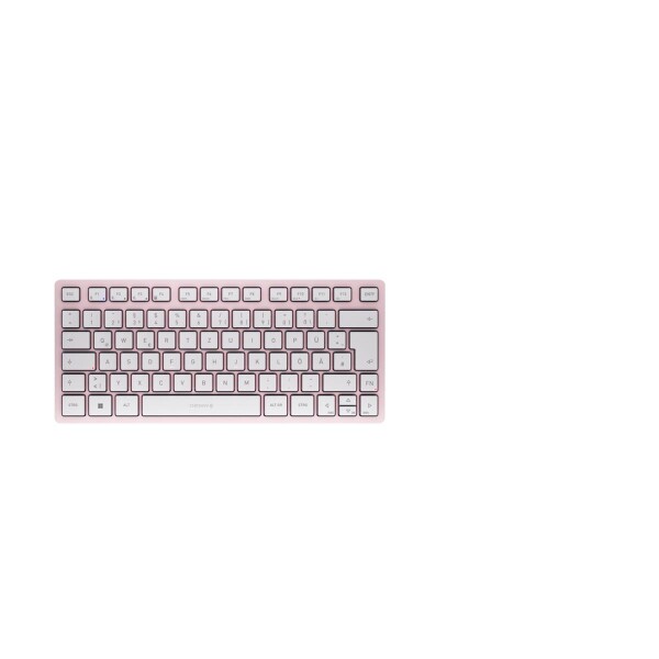 Cherry KW 7100 MINI BT - Kabellos - Bluetooth - Scherenschalter - QWERTZ - Pink