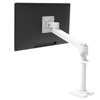 Ergotron NX Series NX MONITOR ARM WHITE - Klemme - 8 kg -...