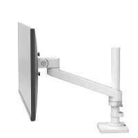 Ergotron NX Series NX MONITOR ARM WHITE - Klemme - 8 kg - 0 mm (0") - 86,4 cm (34") - 100 x 100 mm - Schwarz - Weiß