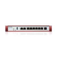 ZyXEL USG FLEX 200H - 5 Gbit/s - 1,2 Gbit/s - 2000 Mbit/s - 58,75 BTU/h - IKEv2 - IPSec - SSL - Kabelgebunden