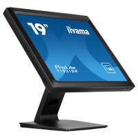 Iiyama ProLite Der T1931SR-B1S basiert auf den neuesten 5-Wire-Resistive-Touchscreens - 48,3 cm (19") - 1280 x 1024 Pixel - SXGA - LCD - 14 ms - Schwarz